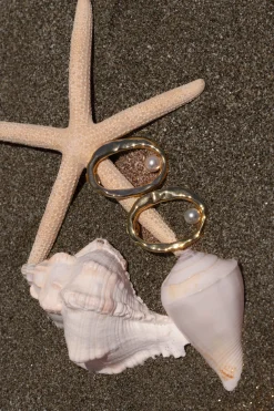 Gold La Perla Earrings*JLUXLABEL Fashion