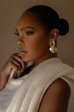 Gold Magda Dangle Earrings*JLUXLABEL Sale