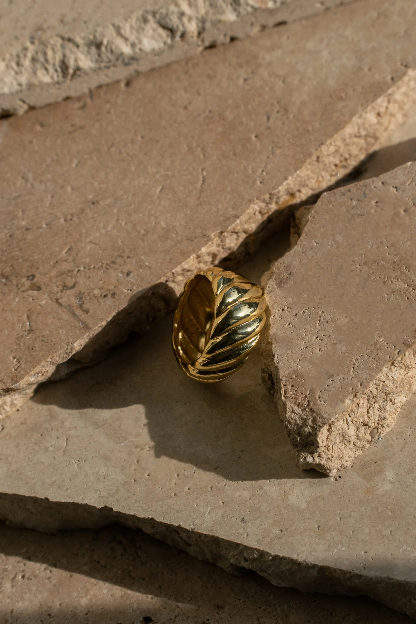 Gold Reo Croissant Ring*JLUXLABEL Hot