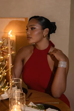 Gold Rhinestone Multi Layered Bracelet*JLUXLABEL Best