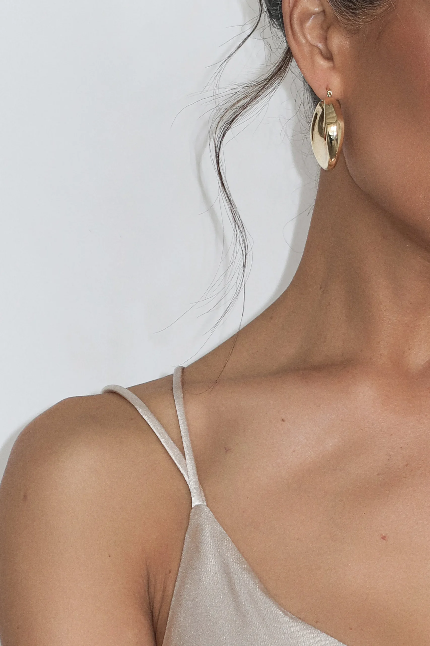 Gold Royal Huggie Hoop Earrings*JLUXLABEL Discount