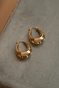 Gold Tati Hoop Earrings*JLUXLABEL Hot