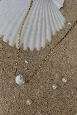 Gold Thea Pearl Necklace*JLUXLABEL Clearance