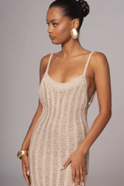 Gold Unwind And Reset Maxi Dress*JLUXLABEL Fashion