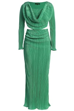 Green Haidyn Skirt Set*JLUXLABEL Clearance