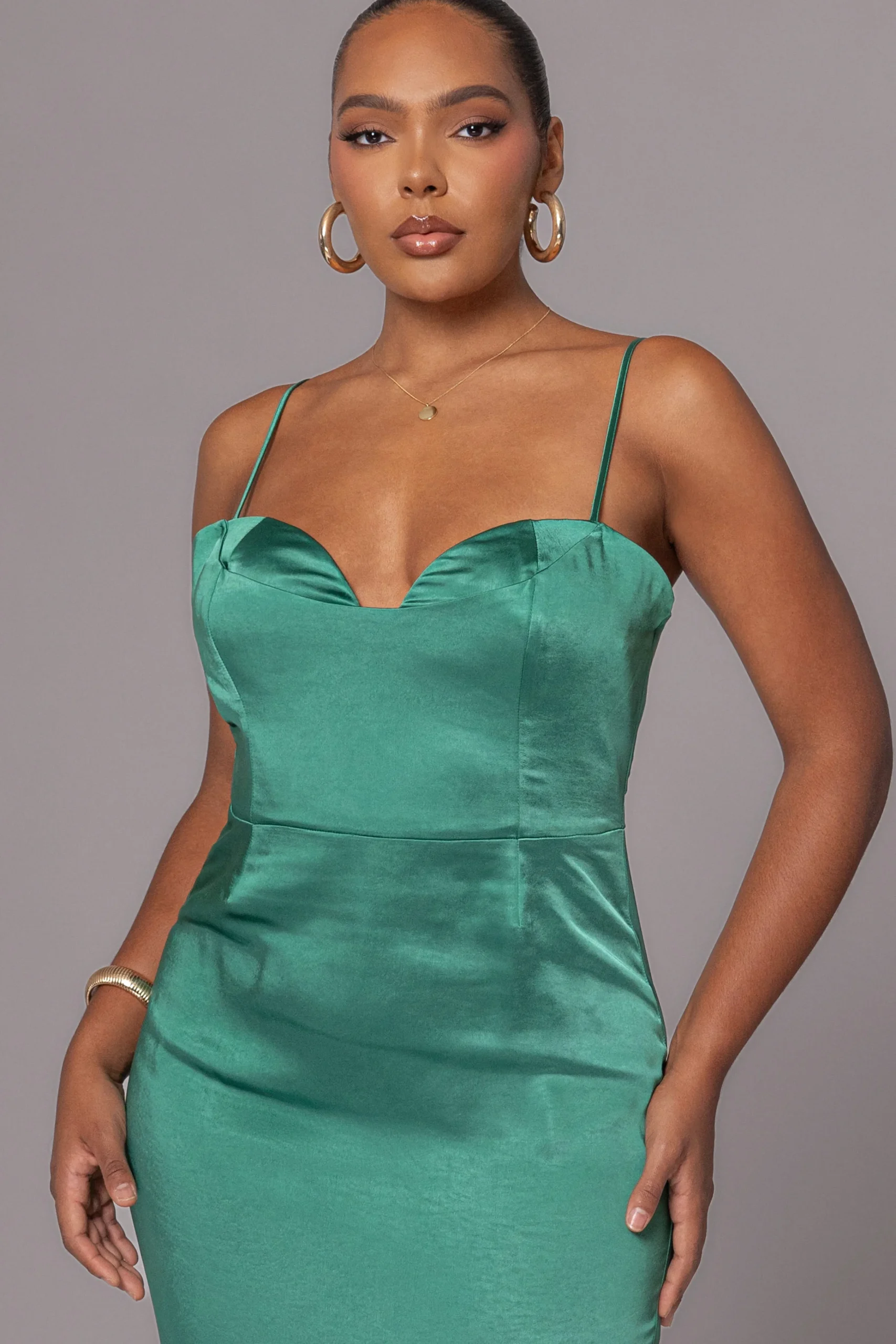 Green Moment In Time Maxi Dress*JLUXLABEL Outlet