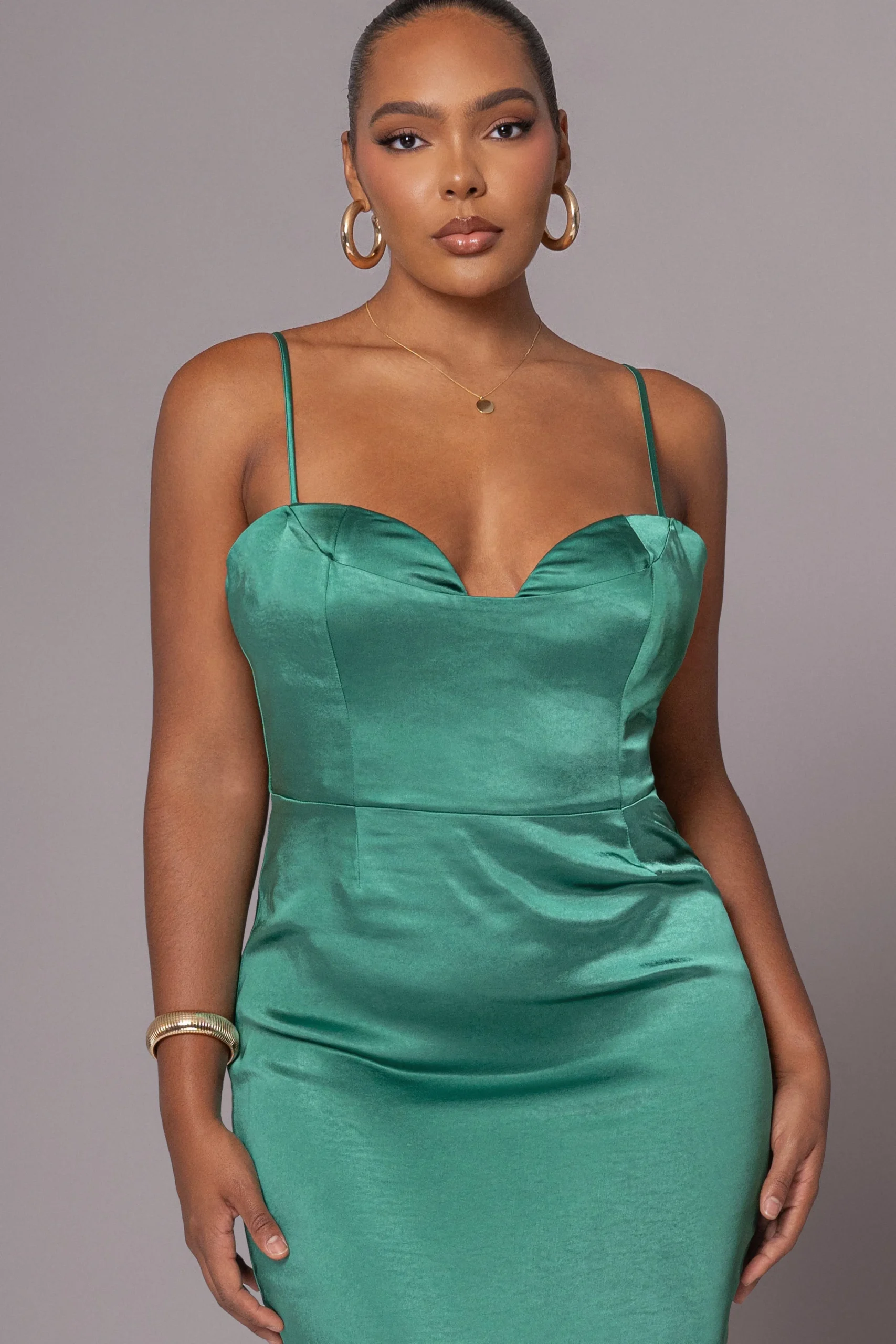 Green Moment In Time Maxi Dress*JLUXLABEL Outlet