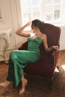 Green Moment In Time Maxi Dress*JLUXLABEL Outlet