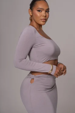 Grey Geneva Skirt Set*JLUXLABEL Outlet