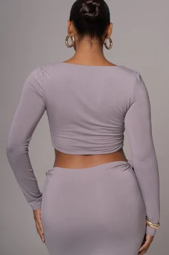 Grey Geneva Skirt Set*JLUXLABEL Outlet