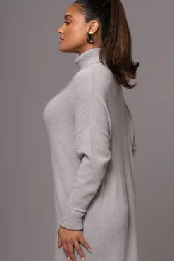 Grey Hartley Knit Maxi Dress*JLUXLABEL Online