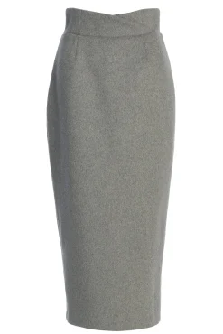 Grey Nostalgia High Waist Skirt*JLUXLABEL Outlet
