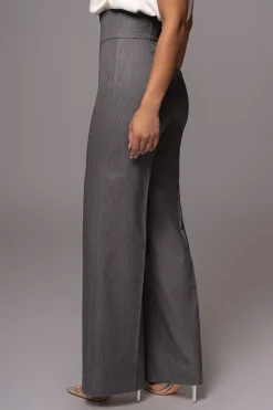 Grey Novena Woven Pants*JLUXLABEL Clearance