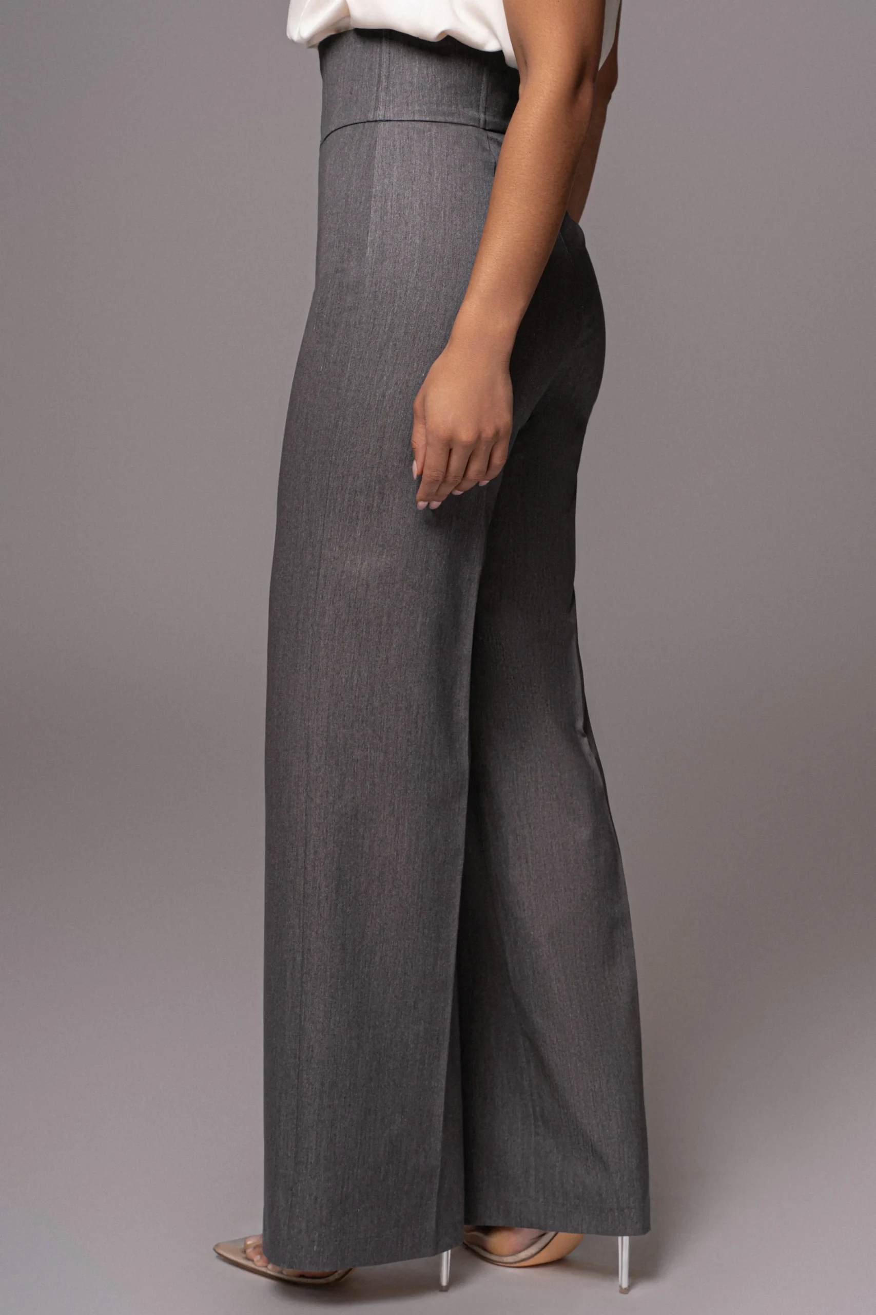 Grey Novena Woven Pants*JLUXLABEL Clearance