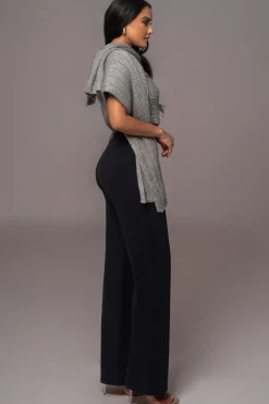 Grey Soft Life Cable Knit Sweater Top*JLUXLABEL Discount