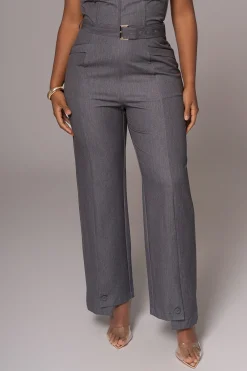 Grey Sweetheart Aroma Jumpsuit*JLUXLABEL Sale