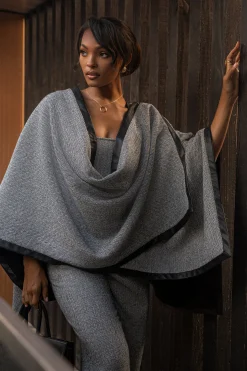 Herringbone Reversible Shawl*JLUXLABEL Discount