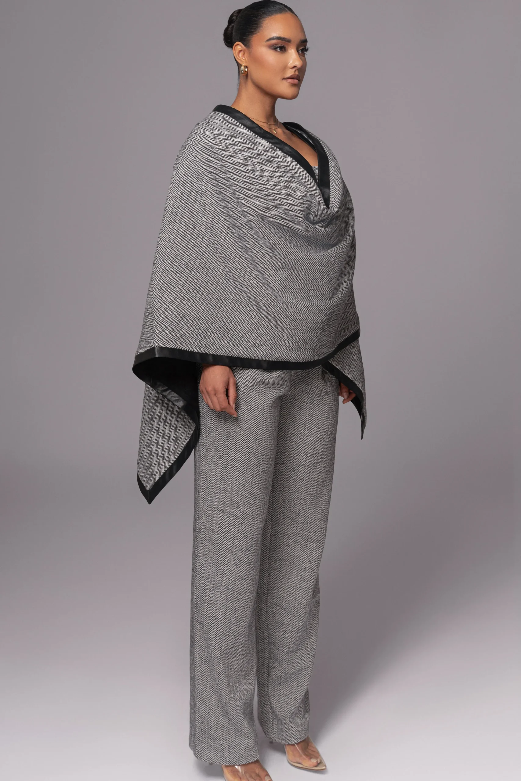 Herringbone Reversible Shawl*JLUXLABEL Discount