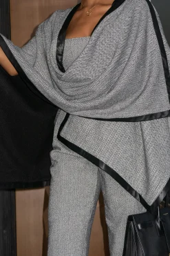 Herringbone Reversible Shawl*JLUXLABEL Discount