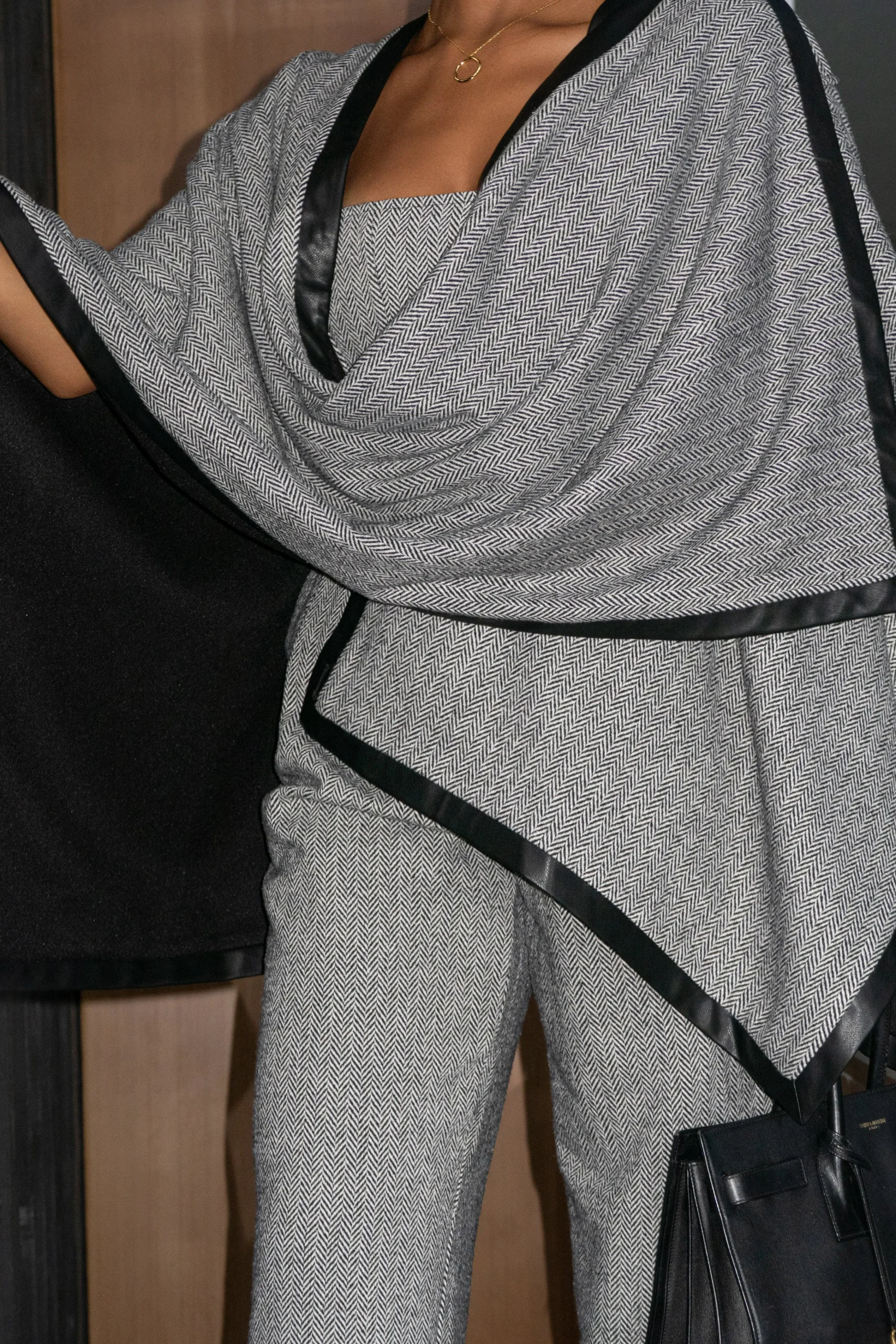 Herringbone Reversible Shawl*JLUXLABEL Discount