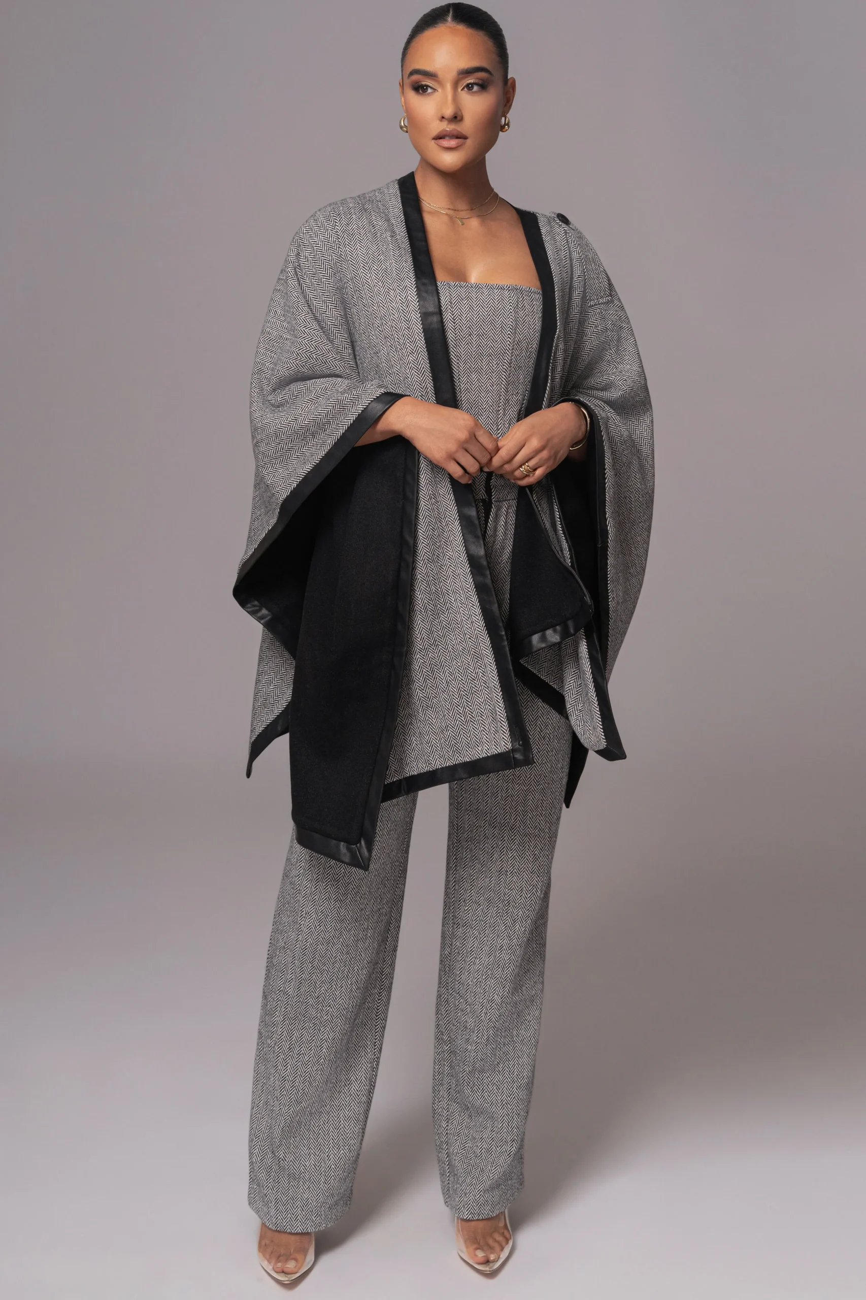 Herringbone Reversible Shawl*JLUXLABEL Discount