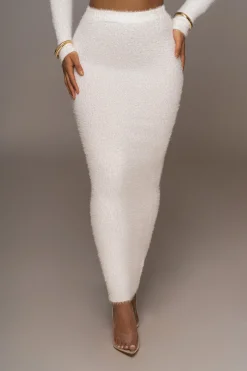 Ivory Annette Sweater Knit Skirt Set*JLUXLABEL Discount