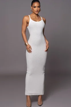 Ivory Back To You Maxi Dress*JLUXLABEL Clearance