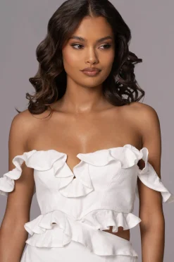 Ivory Brighter Days Linen Maxi Dress*JLUXLABEL Clearance