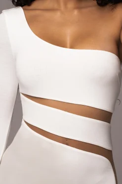 Ivory Chase The Night One Shoulder Dress*JLUXLABEL Online