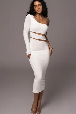Ivory Chase The Night One Shoulder Dress*JLUXLABEL Online