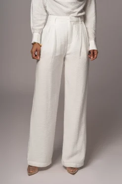 Ivory Drew Crinkled Trousers*JLUXLABEL Best