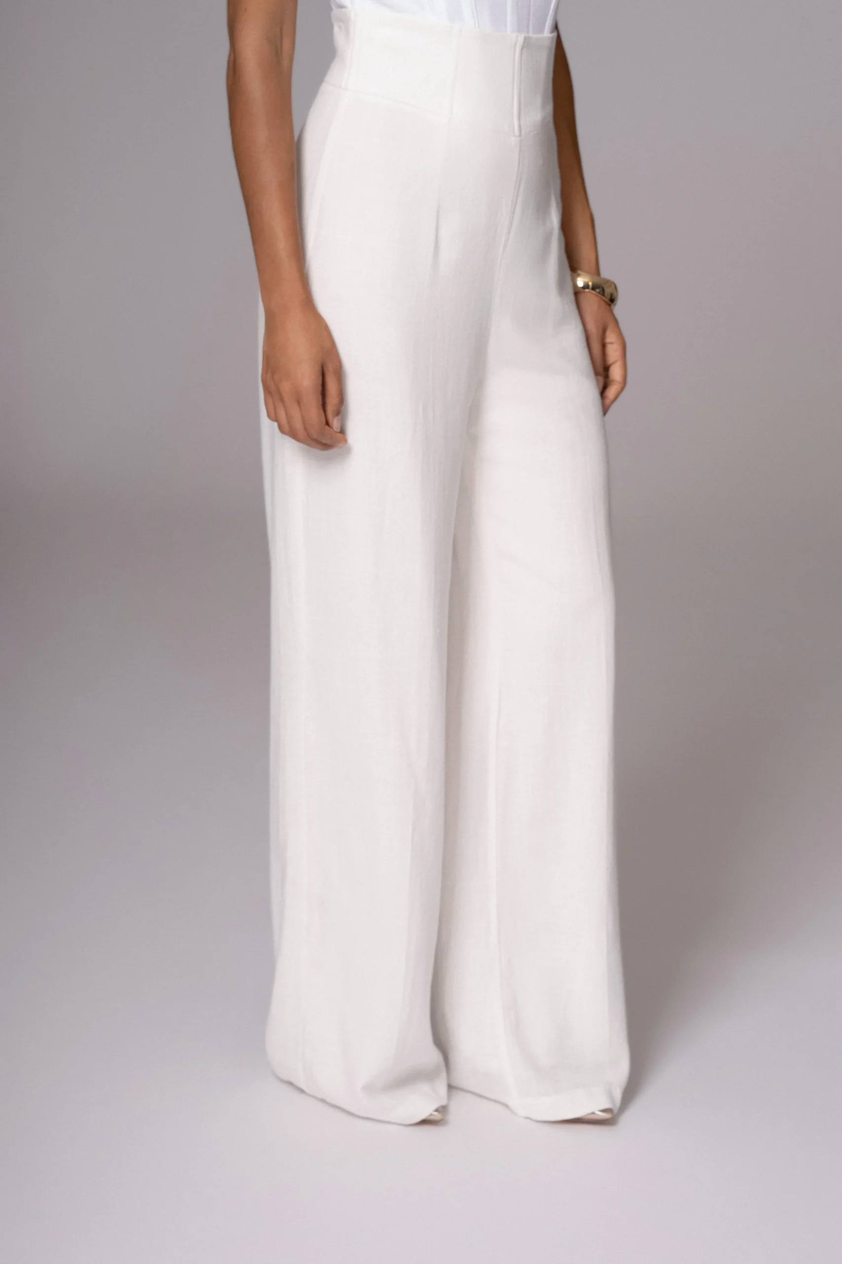 Ivory Explorer Linen Pants*JLUXLABEL Sale