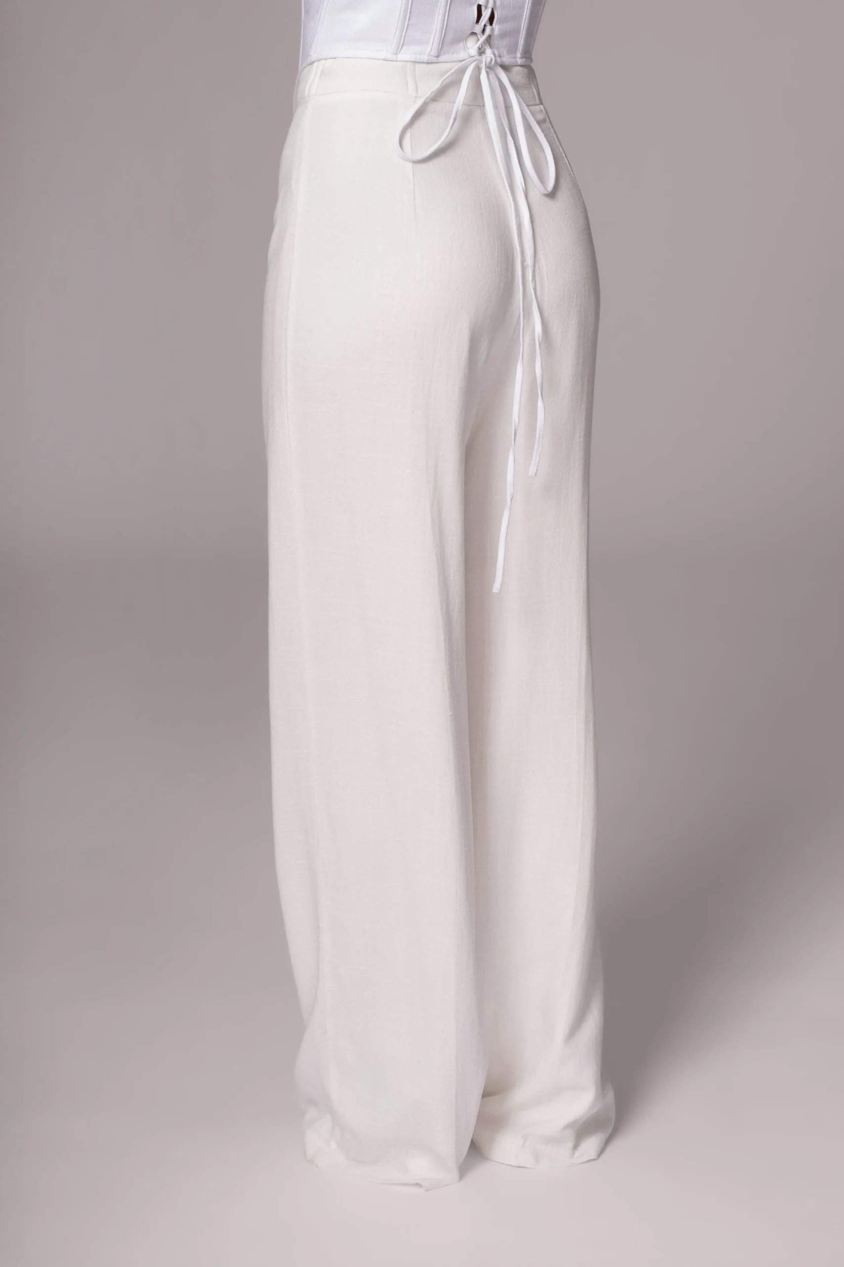 Ivory Explorer Linen Pants*JLUXLABEL Sale