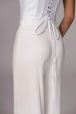 Ivory Explorer Linen Pants*JLUXLABEL Sale