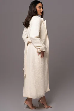 Ivory Fit For Success Boucle Coat*JLUXLABEL Hot