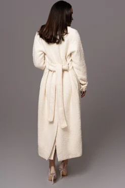 Ivory Fit For Success Boucle Coat*JLUXLABEL Hot
