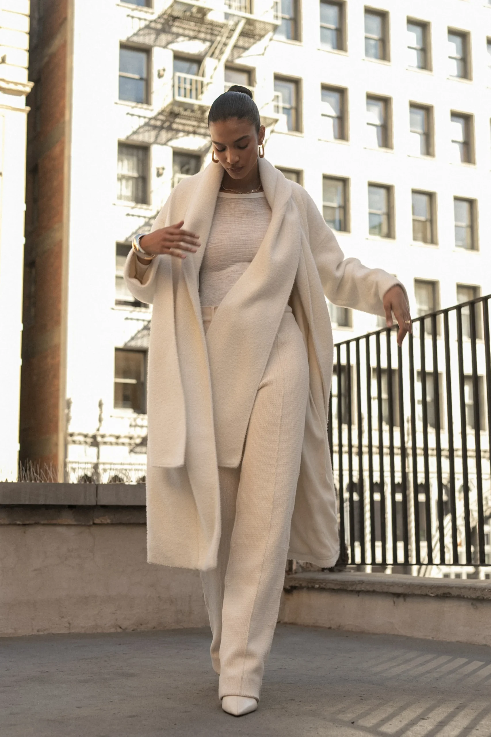 Ivory Jonah Coat*JLUXLABEL Online