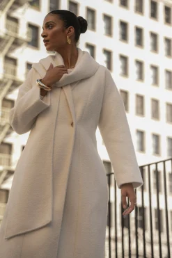 Ivory Jonah Coat*JLUXLABEL Online