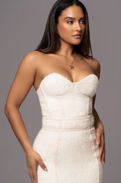 Ivory Jozie Bustier Top*JLUXLABEL Online