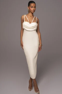 Ivory Linen Visions Of You Dress*JLUXLABEL Discount