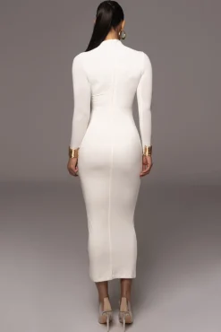 Ivory Made You Look Maxi Dress*JLUXLABEL Fashion