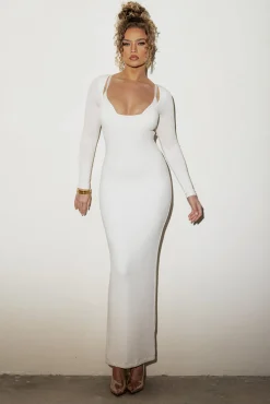 Ivory Made You Look Maxi Dress*JLUXLABEL Fashion