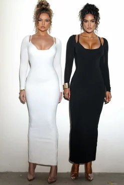 Ivory Made You Look Maxi Dress*JLUXLABEL Fashion