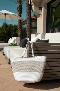 Ivory Mar De Luz Tote Bag*JLUXLABEL New