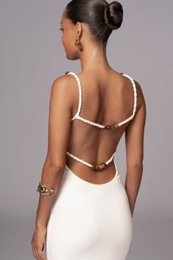 Ivory Nautical Escape Maxi Dress*JLUXLABEL Hot