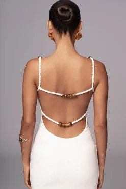 Ivory Nautical Escape Maxi Dress*JLUXLABEL Hot