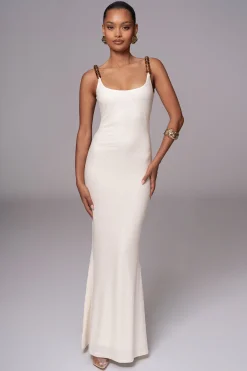 Ivory Nautical Escape Maxi Dress*JLUXLABEL Hot