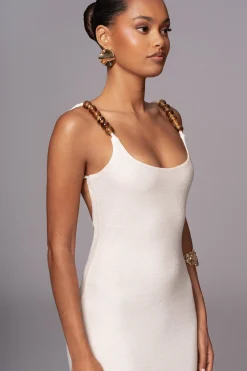 Ivory Nautical Escape Maxi Dress*JLUXLABEL Hot