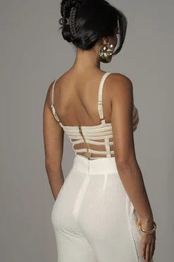 Ivory Serenity Bay Top*JLUXLABEL Discount