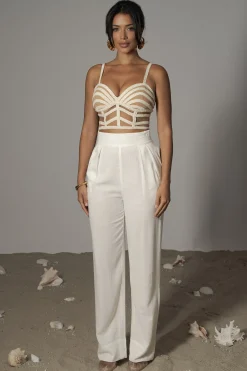 Ivory Serenity Bay Top*JLUXLABEL Discount